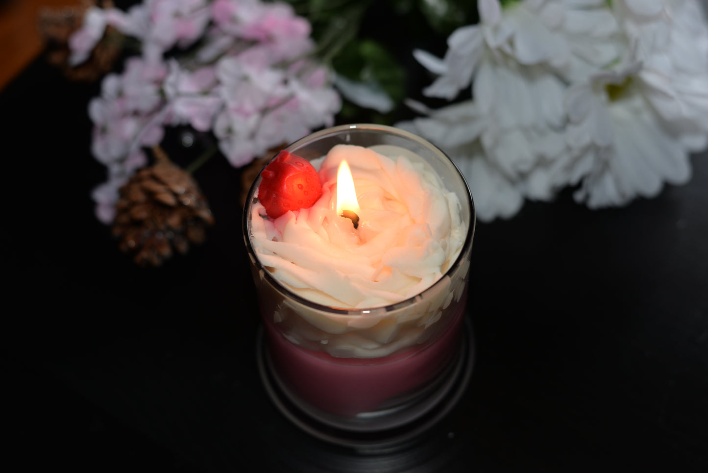 Strawberry Shortcake Candle